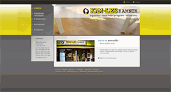 Desktop Screenshot of kam-les.si