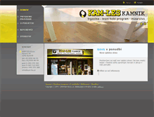 Tablet Screenshot of kam-les.si